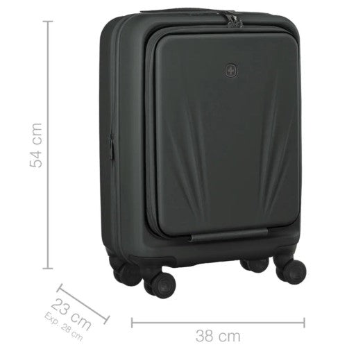 2pc Hardside Luggage - WENGER Skyon Set (Anthracite)