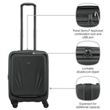 2pc Hardside Luggage - WENGER Skyon Set (Anthracite)