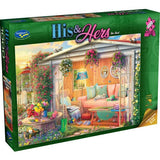 Jigsaw Puzzle - His & Hers She Shed (1000 Piece)