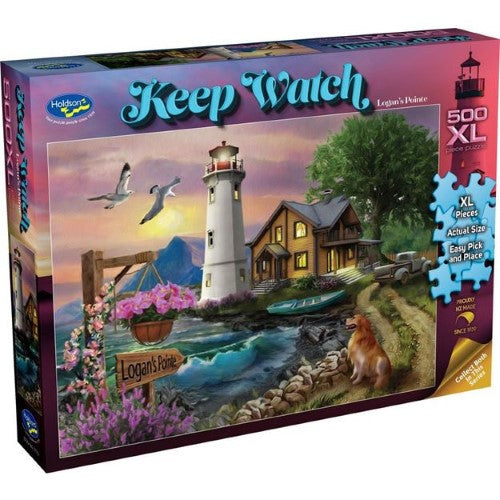 Jigsaw Puzzle - Keep Watch Logan's Pointe (500 XL Piece)