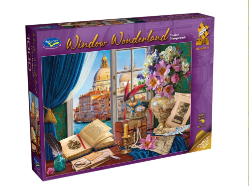 Jigsaw Puzzle - Window Wonderland S4 Venice Masquerade (1000 Piece)