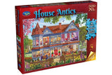 Jigsaw Puzzle - House Antics Spring House (500pc XL Piece)