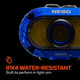 Rechargeable Headlamp - NEBO Mycro 550+ (Blue)