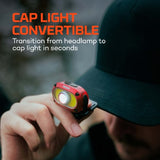 Rechargeable Headlamp - NEBO Mycro 550+ (Red)