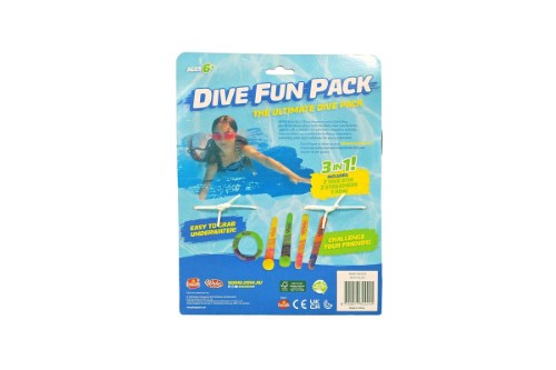 Pool Toy kit - Wahu Dive Fun Pack FSC
