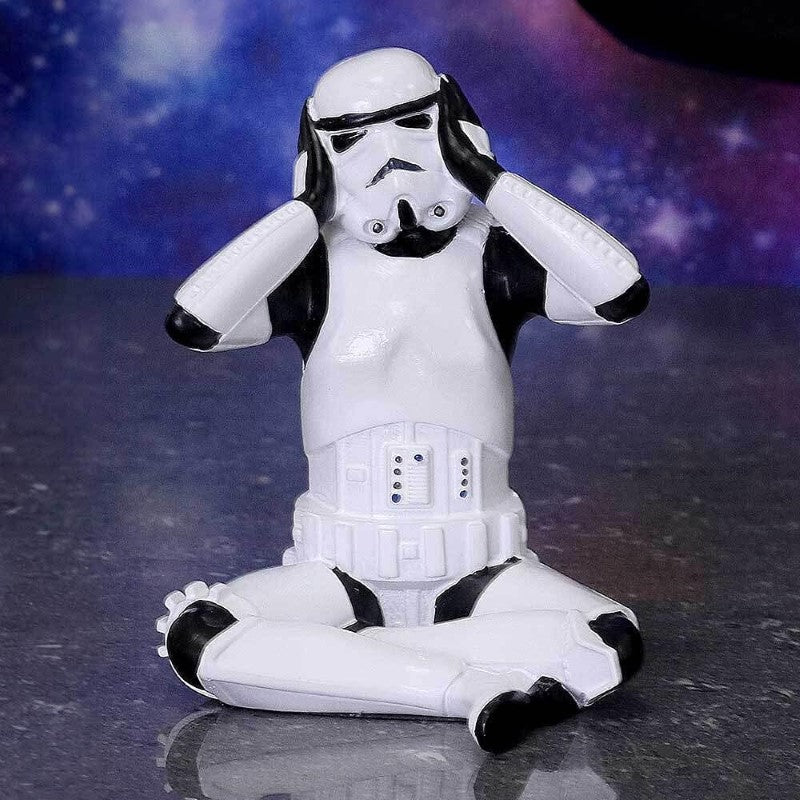 Ornament - NEMESIS NOW HEAR NO EVIL STORMTROOPER (10CM)