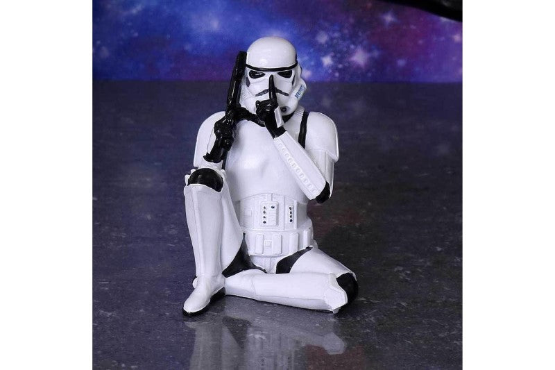 Ornament - NEMESIS NOW SPEAK NO EVIL STORMTROOPER (10CM)