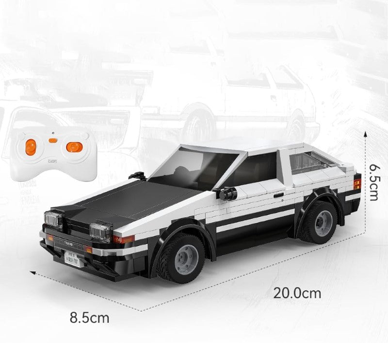 Building Model Car - CADA 1:20 TOYOTA AE86