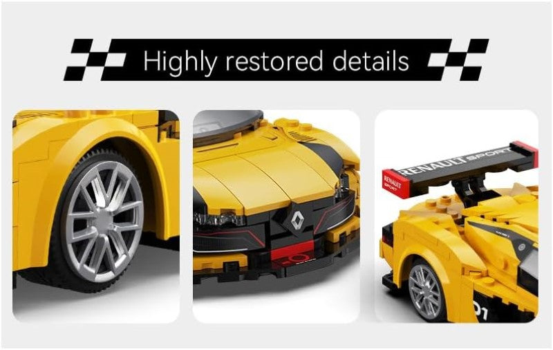 Building Model Car - CADA 1:20 RENAULT SPORT RS.01