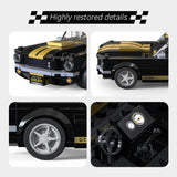Brick Model Car Kit - CADA 1:24 SHELBY GT350H CAR