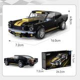 Brick Model Car Kit - CADA 1:24 SHELBY GT350H CAR