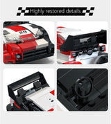 Brick Model Car Kit - CADA 1:24 TOYOTA GR YARIS RALLY CAR (LICENSED)