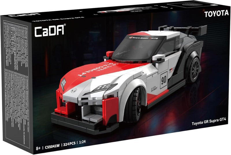 Brick Model Car Kit - CADA 1:24 TOYOTA GR SUPRA GT4 CAR (LICENSED)