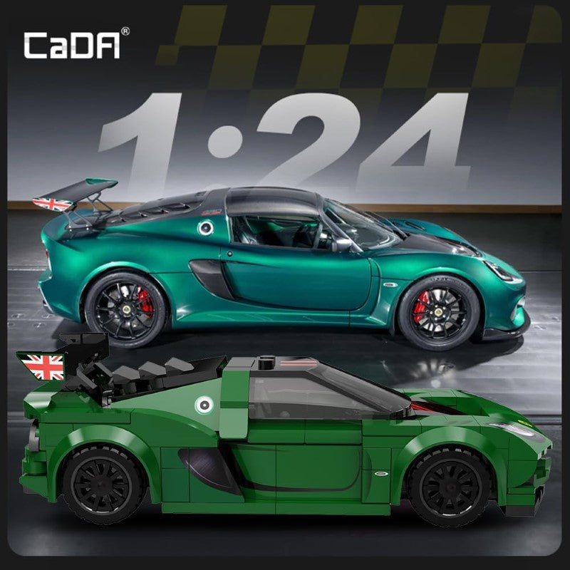 Brick Model Car Kit - CADA 1:24 LOTUS EXIGE CUP 430