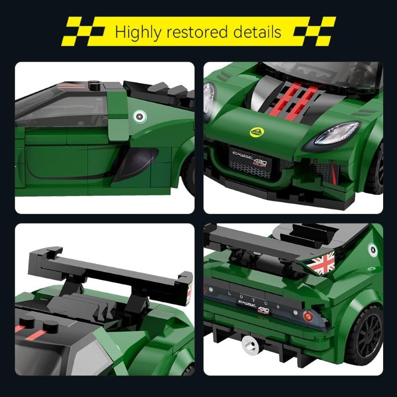 Brick Model Car Kit - CADA 1:24 LOTUS EXIGE CUP 430