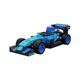 Brick Model Car Kit - CADA 1:232 WEICHANG 06 BLUE RACING CAR