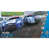 Car Race Set - SCALEXTRIC 1:43 AUDI RACERS BATTERY SET