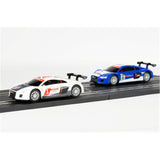 Car Race Set - SCALEXTRIC 1:43 AUDI RACERS BATTERY SET