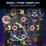 Building Block Set - Mould King CYBERPUNK CLOCK RC