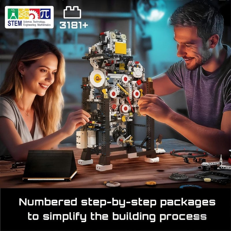 Building Block Set - Mould King CYBERPUNK CLOCK RC
