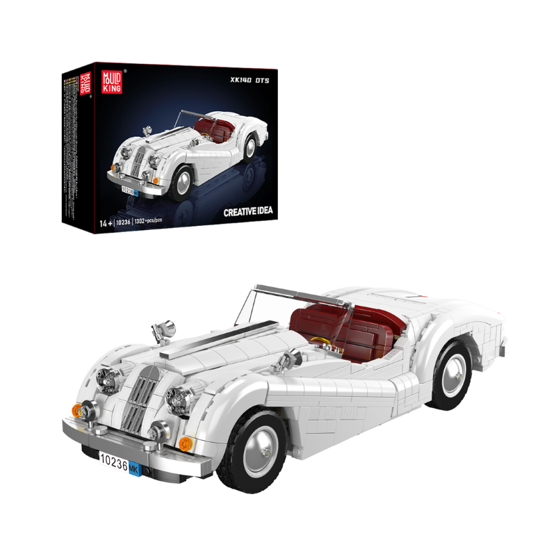Building Model Kit - Mould King 1:12 XK140 OTS CONVERTIBLE SPORTS CAR