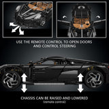 Building Model Kit - Mould King 1:8 VOICE OF THE NIGHT CAR RC
