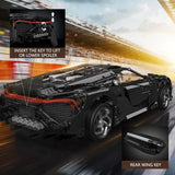 Building Model Kit - Mould King 1:8 VOICE OF THE NIGHT CAR RC