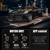 Building Model Kit - Mould King 1:8 VOICE OF THE NIGHT CAR RC
