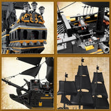 Building Model Kit - Mould King BLACK PEARL II PIRATESHIP