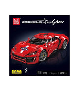 Building Model Kit - Mould King 1:8 LYKAN HYPERSPORT CAR RC
