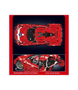 Building Model Kit - Mould King 1:8 LYKAN HYPERSPORT CAR RC