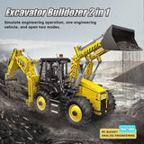 Building Model Kit - Mould King BULLDOZER RC - Smartfox