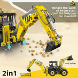Building Model Kit - Mould King BULLDOZER RC - Smartfox