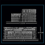 Building Model Kit - Mould King COLOSSEUM