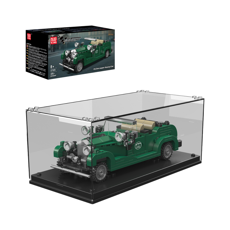 Building Model Kit - Mould King 4LSL CAR + SHOWCASE