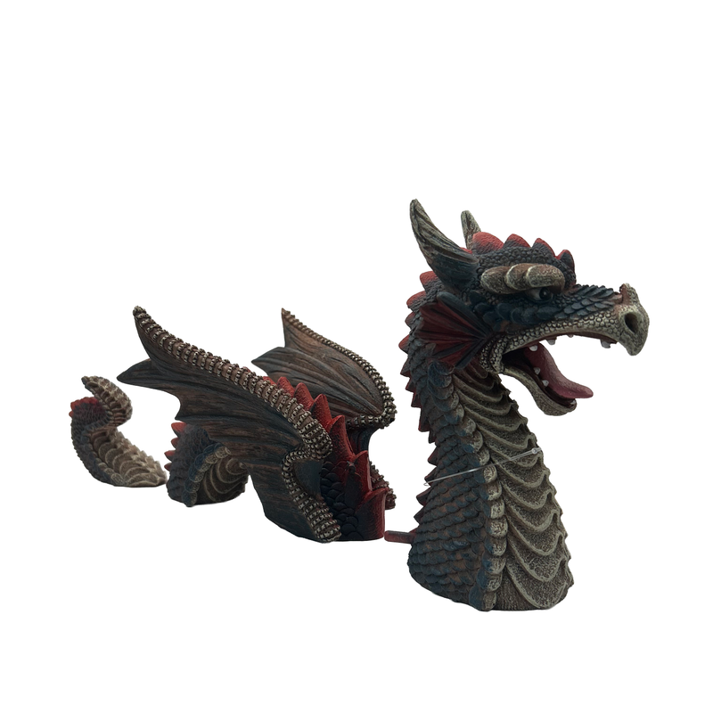 Aquatic Ornament - Dragon 3pc (30 x 13 x 16cm)