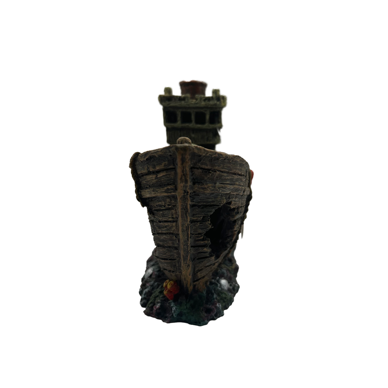 Aquatic Ornament - Shipwreck (27 x 8 x 15cm)