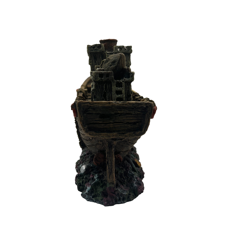 Aquatic Ornament - Shipwreck (27 x 8 x 15cm)