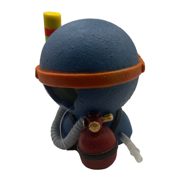 Aquatic Ornament - Diver Head (10 x 9 x 11cm)