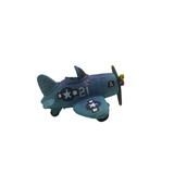 Aquatic Ornament - Retro Fighter Plane (13 x 12 x 7cm)
