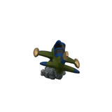 Aquatic Ornament - Jet Fighter Plane (12 x 10 x 6cm)