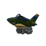 Aquatic Ornament - Jet Fighter Plane (12 x 10 x 6cm)