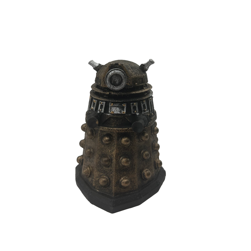 Aquatic Ornament - Sci-Fi Armoured Alien Gold (9 x 7 x 9cm)