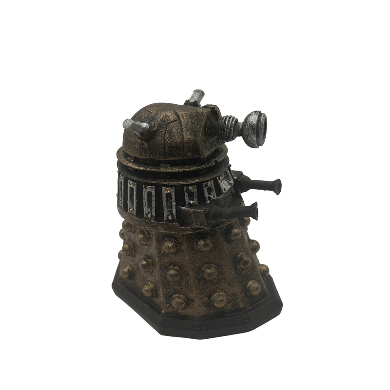Aquatic Ornament - Sci-Fi Armoured Alien Gold (9 x 7 x 9cm)