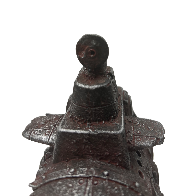 Aquatic Ornament - Submarine Wreck (15 x 8 x 12cm)