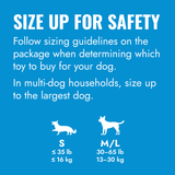 Dog Toy - KONG Puppy Tires (Med/Large)