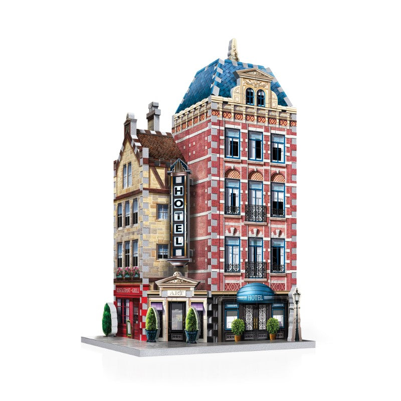 3D Jigsaw Puzzle - WREBBIT3D URBANIA - HOTEL
