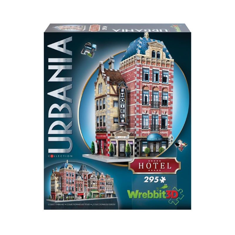 3D Jigsaw Puzzle - WREBBIT3D URBANIA - HOTEL