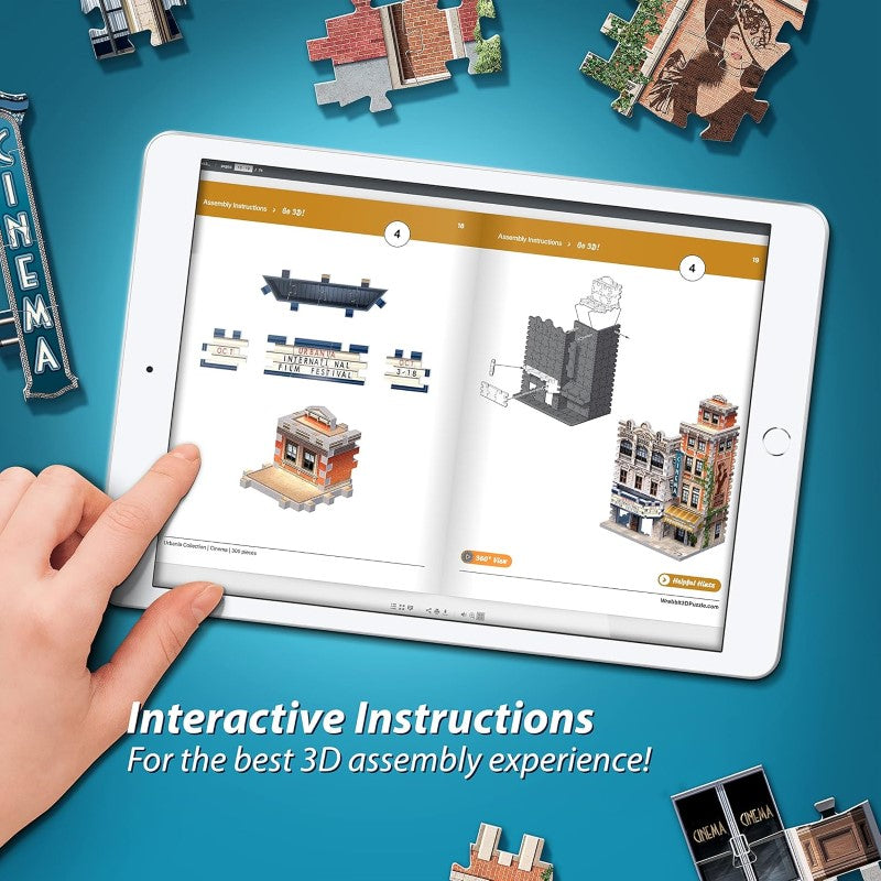 Jigsaw Puzzle - WREBBIT3D URBANIA CINEMA (300pcs)