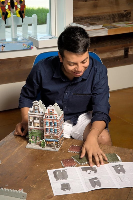 Jigsaw Puzzle - WREBBIT3D URBANIA FIRE STATION (285pcs)